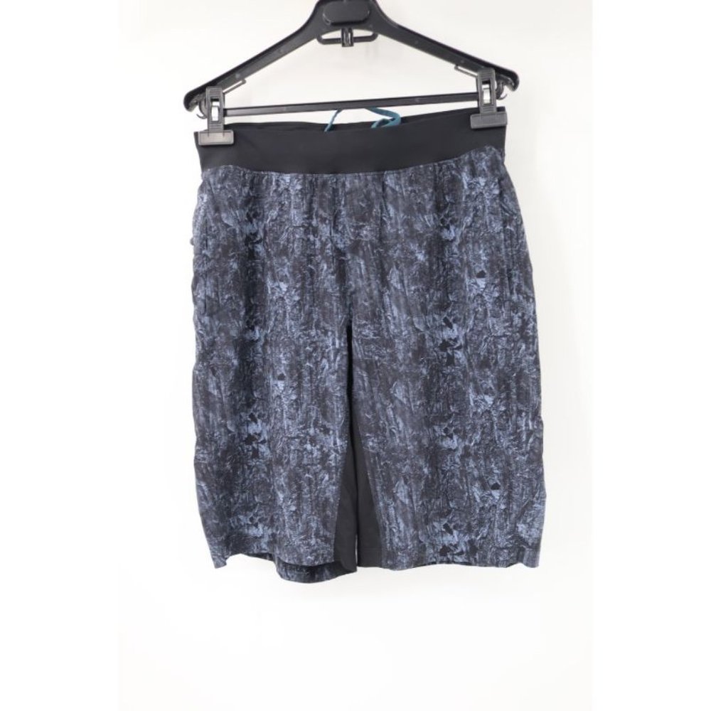 lululemon shorts men's Medium flat front drawstring 11.5" gym running workout